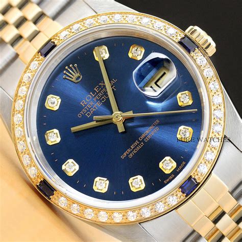 rolex datejust two tone yellow gold|rolex datejust 18k gold men's.